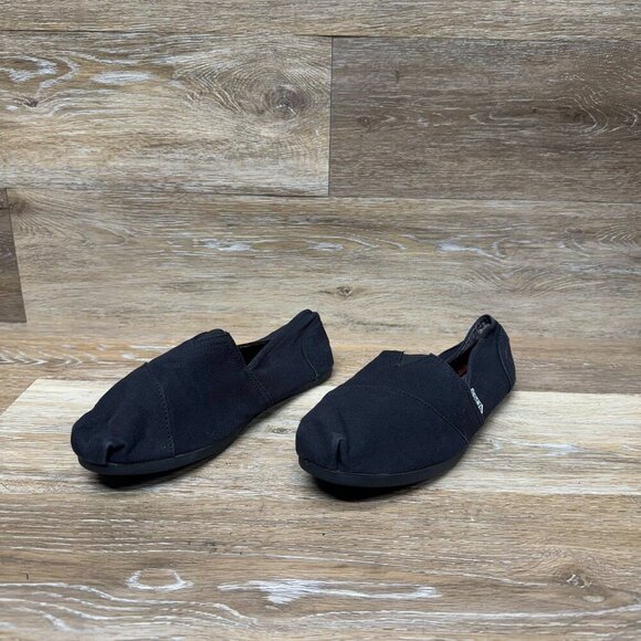 Bobs from Skechers Peace & Love Black Casual Shoes Women's Size 9.5 - Picture 1 of 6